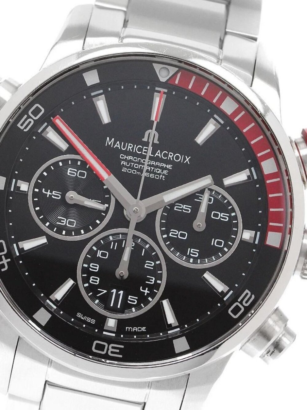 MAURICE LACROIX Pontos S PT6018-SS002-330 Chronograph AT Men's Watch_908904